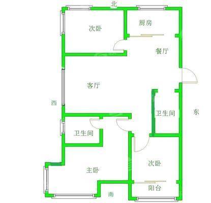 荣盛阿尔卡迪亚新儒苑3室2厅2卫130㎡ 荣盛阿尔卡迪亚新儒苑3室2厅2卫130㎡